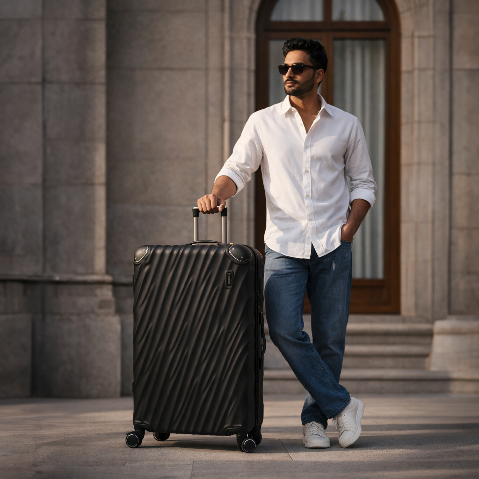 Kyoto Charcoal Black Luggage