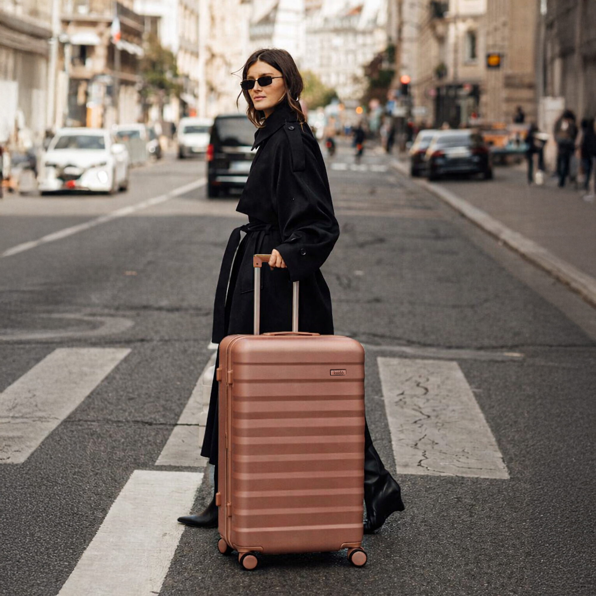 Nagoya Rose Gold Luggage