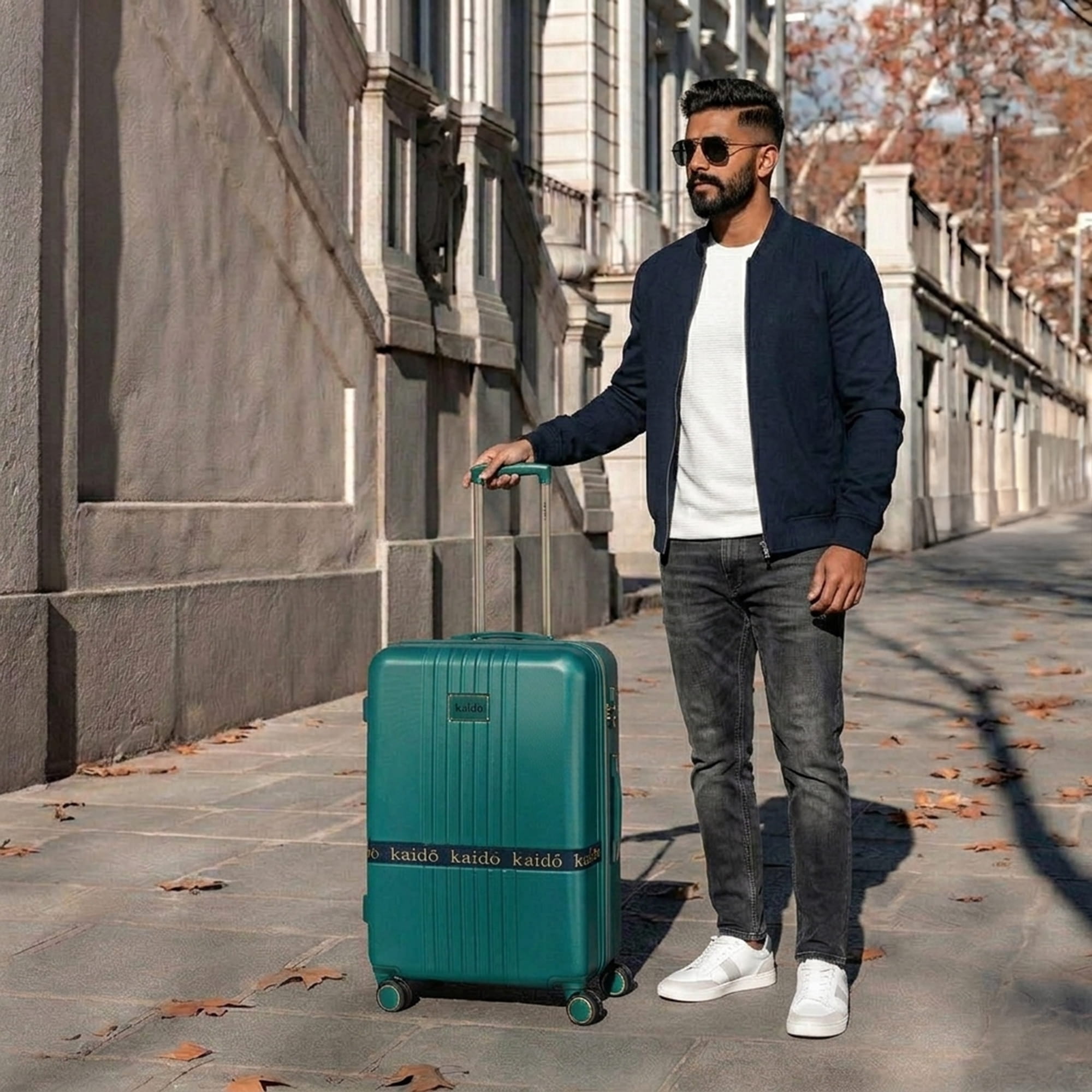 Seika Forest Green Luggage